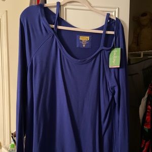 Lily Pulitzer Violet Luxletic long sleeve top